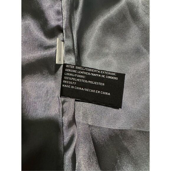 Jacqueline Ferrar black leather Lambskin L - Picture 3 of 9